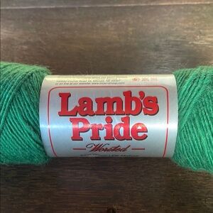 Lamb's Pride Worsted Yarn in Green